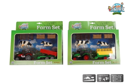 Kids Globe Tracteur avec remorque